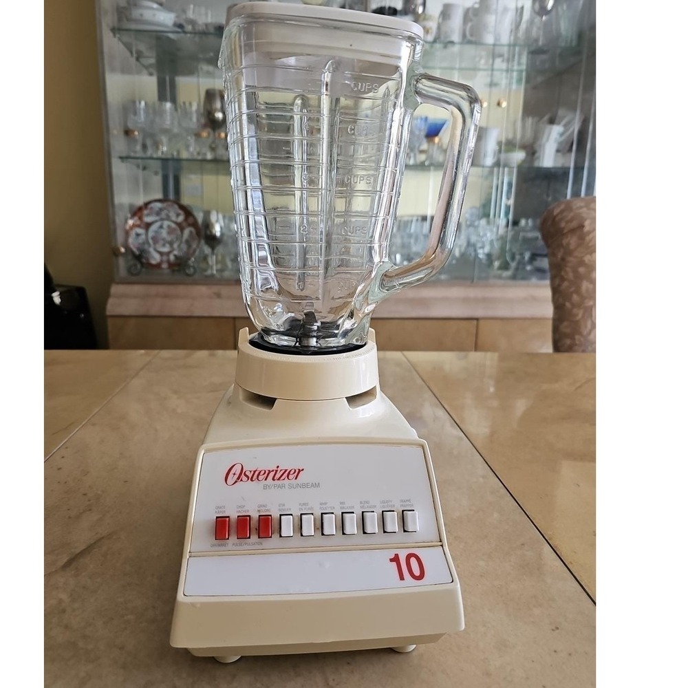 Vintage Osterizer Blender Multi Cycle Blend Oster Works Tested 10 Settings Used